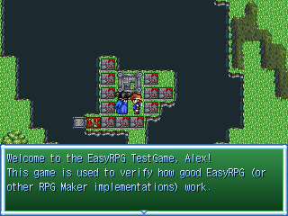 EasyRPG Player test game